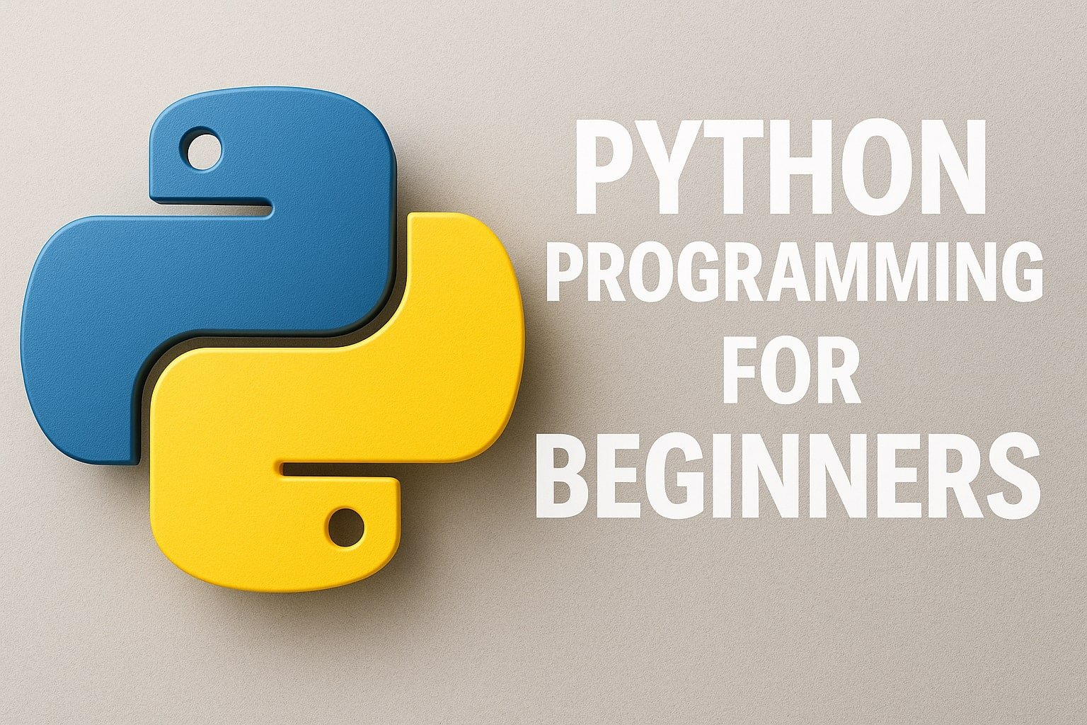 Python Programming for Beginners